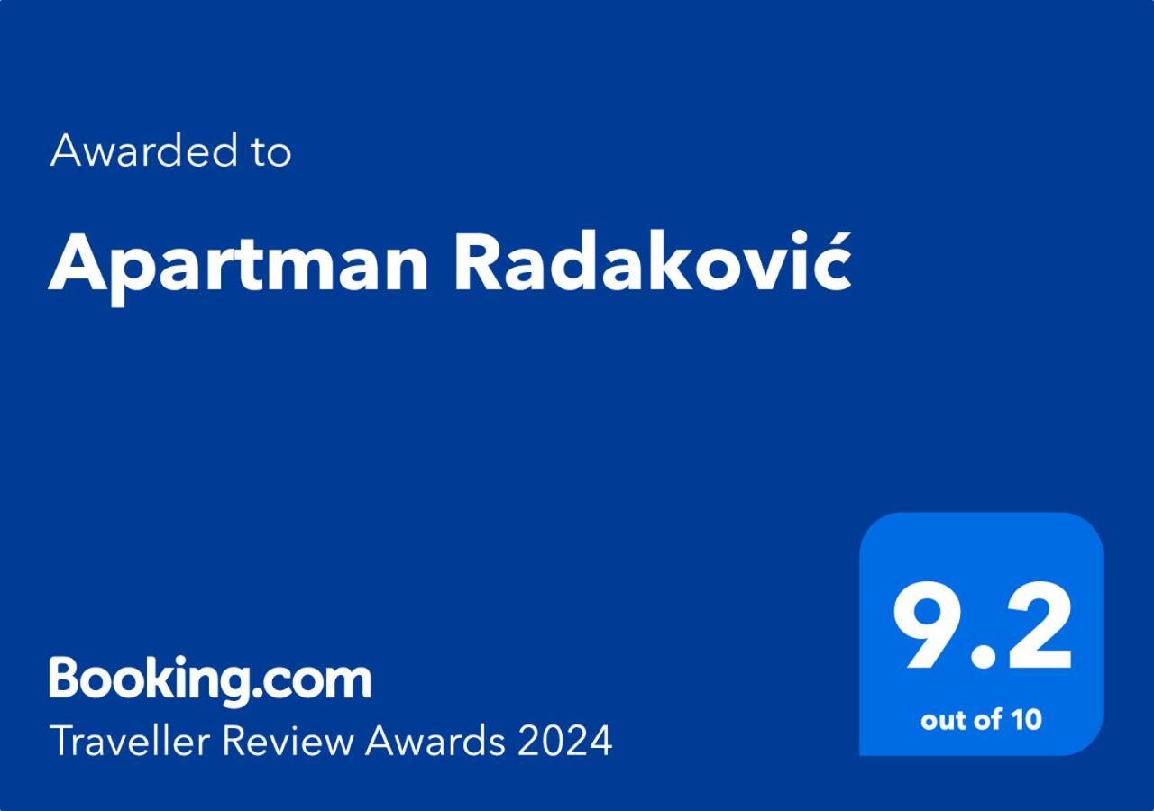 Apartman Radakovic Суботица Экстерьер фото
